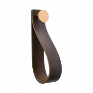 Loop Strap - Brunt Læder/Kobber