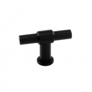 Cabinet Knob T-type - Matte Black