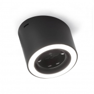 LED-Spot Unika - El-uttag - Svart