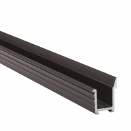 LED-Profil LAB - 2000mm - Mørkegrå