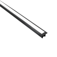 LED-Profil LD8125 - 2000mm - Sort