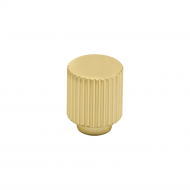 Cabinet Knob Helix Stripe - Brass