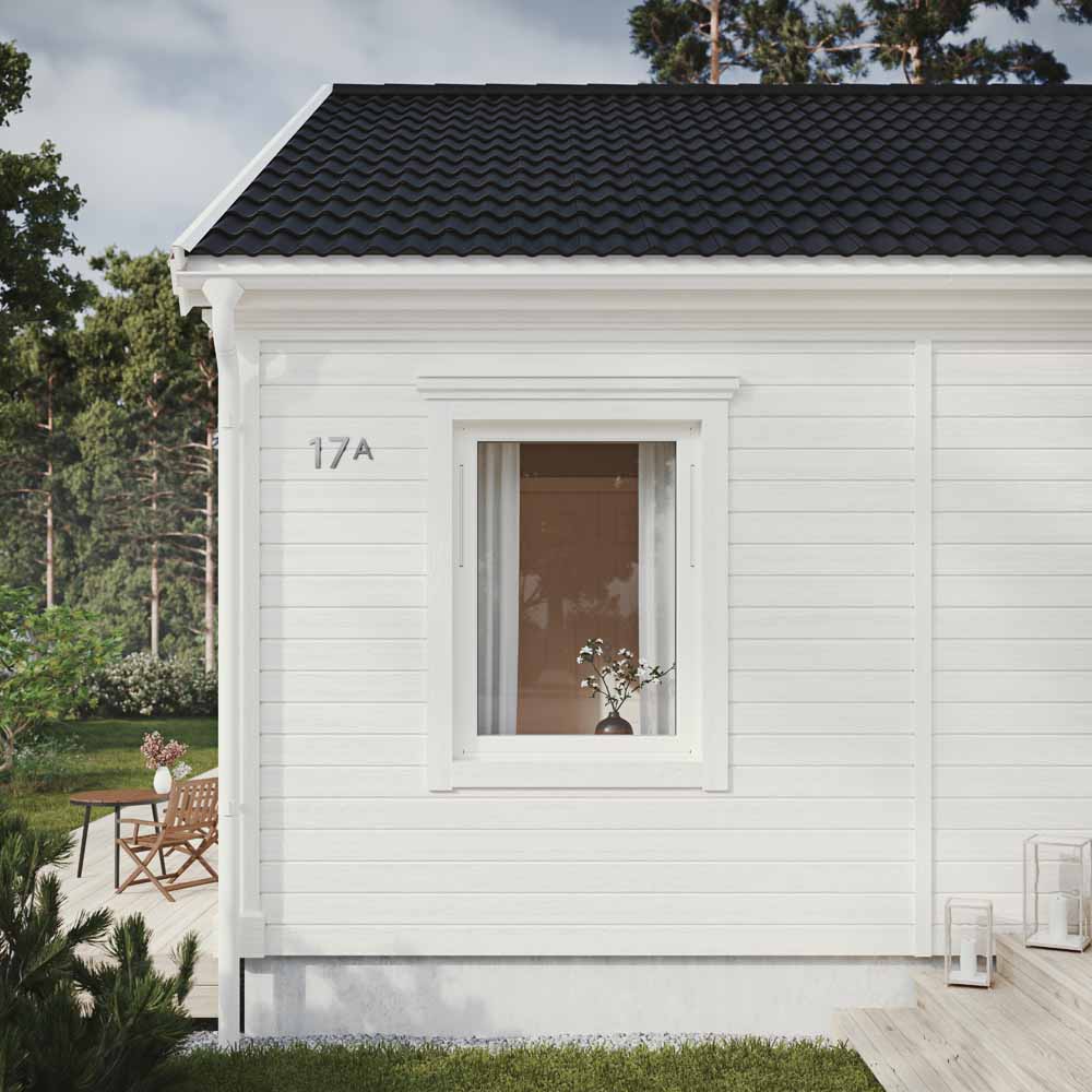 Husbogstav Home - Rustfritt Stål