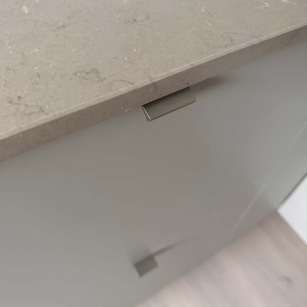 Profilgreb Edge Straight - Rustfrit Stål Finish