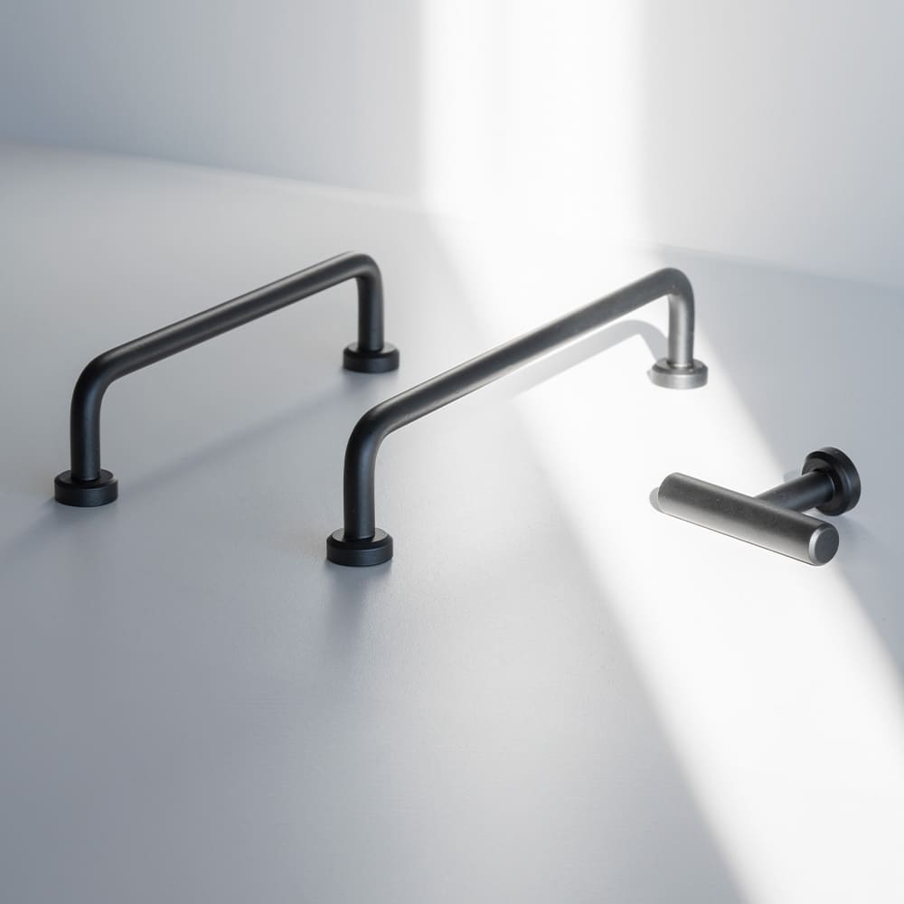 Knop T Viva - Mat Sort