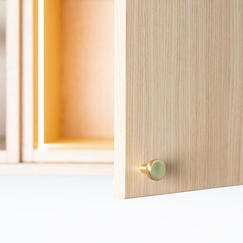 Knop Copenhagen - 25mm - Poleret Messing