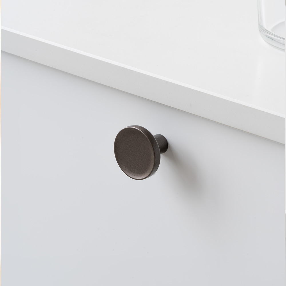 Knop Vibe Soft - 38mm - Mørk Bronze