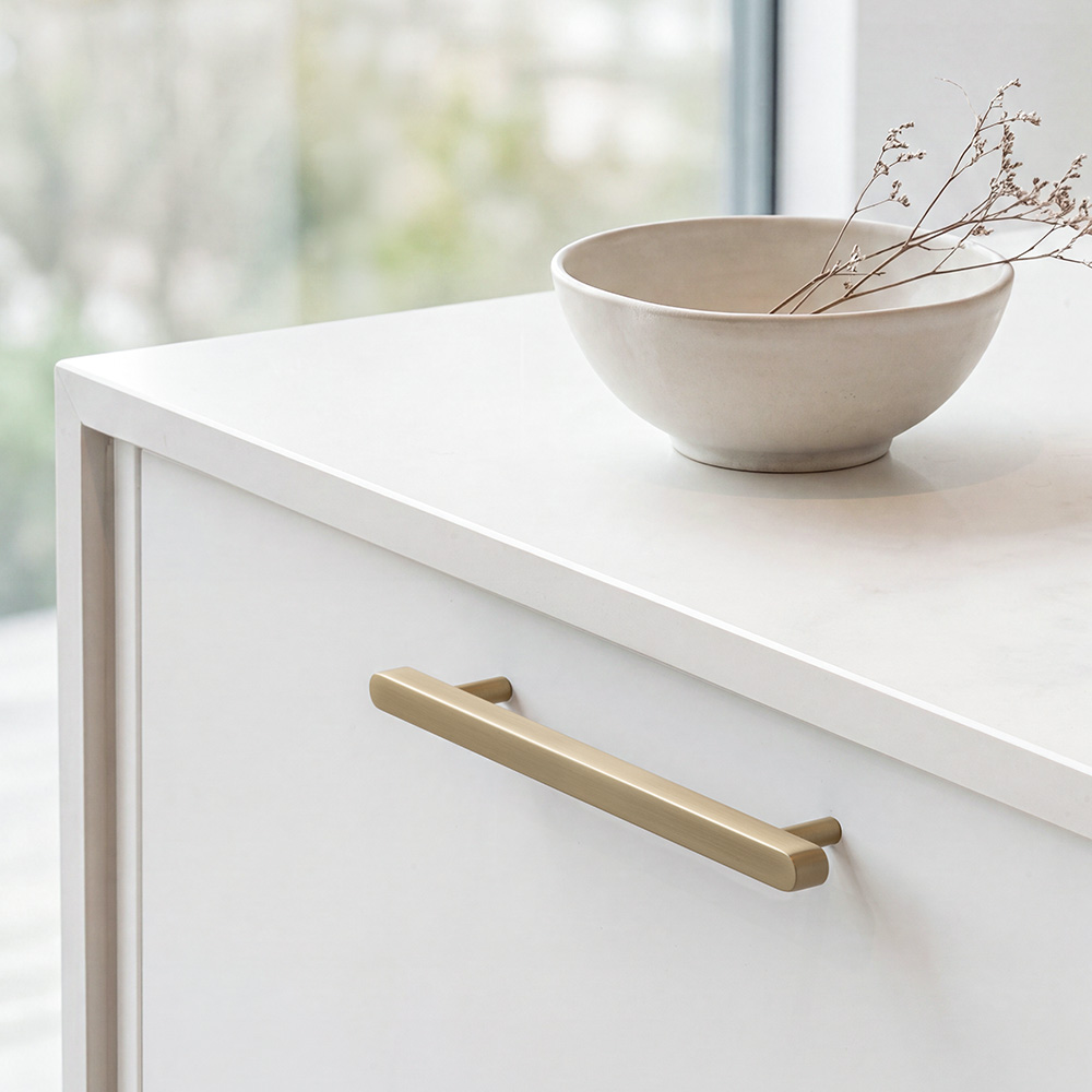 Greb Rod - 160mm - Børstet Guld