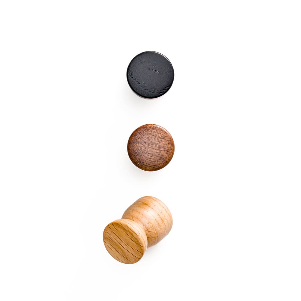 Knop Piece - Mat Sort