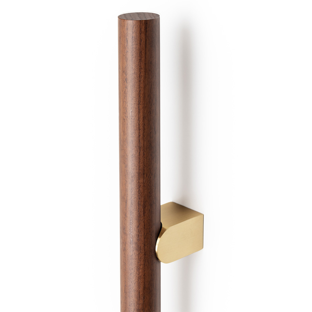 Greb Kumo Wood - Valnød/Børstet Messing
