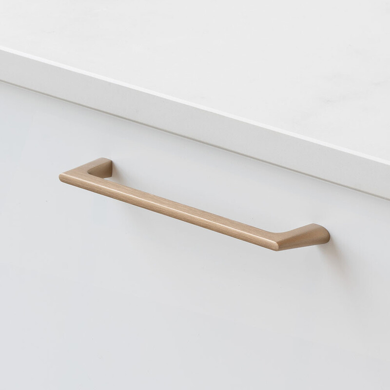 Greb Liv - 160mm - Børstet Lys Guld