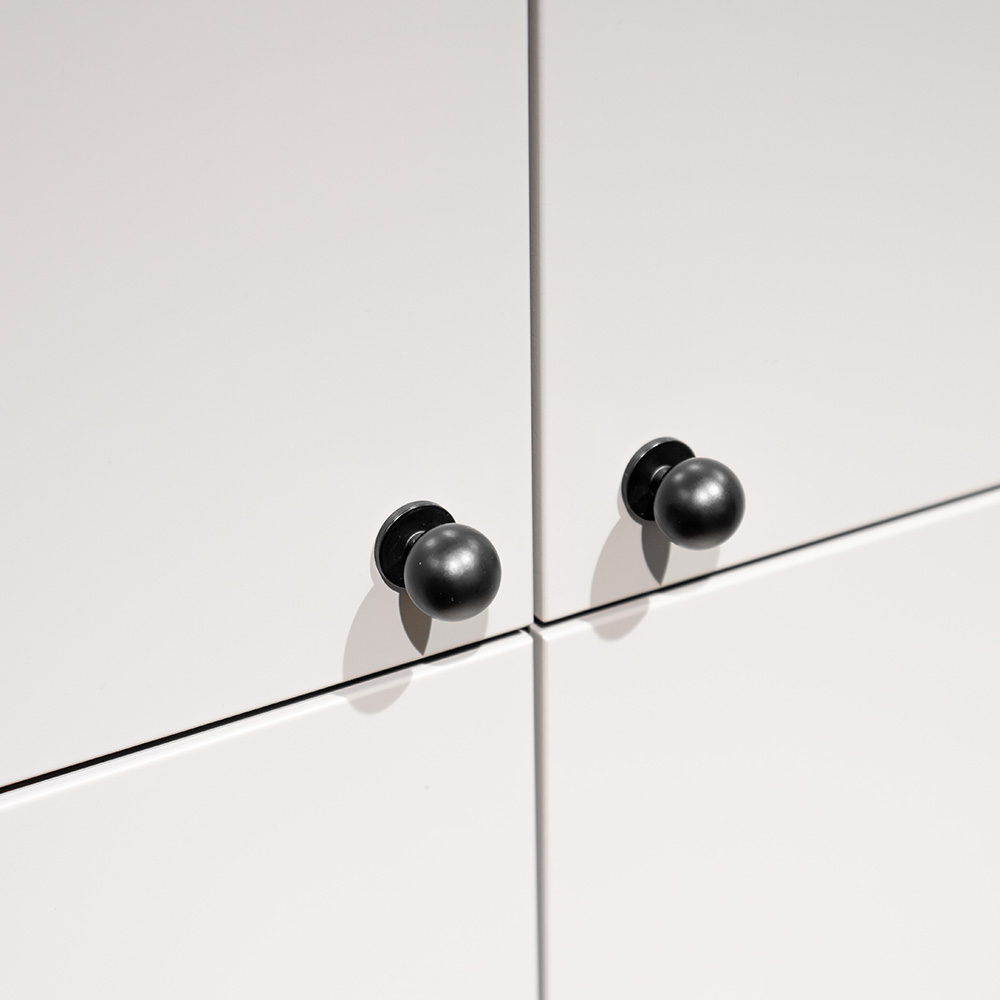 Knop Solliden - Mat Sort