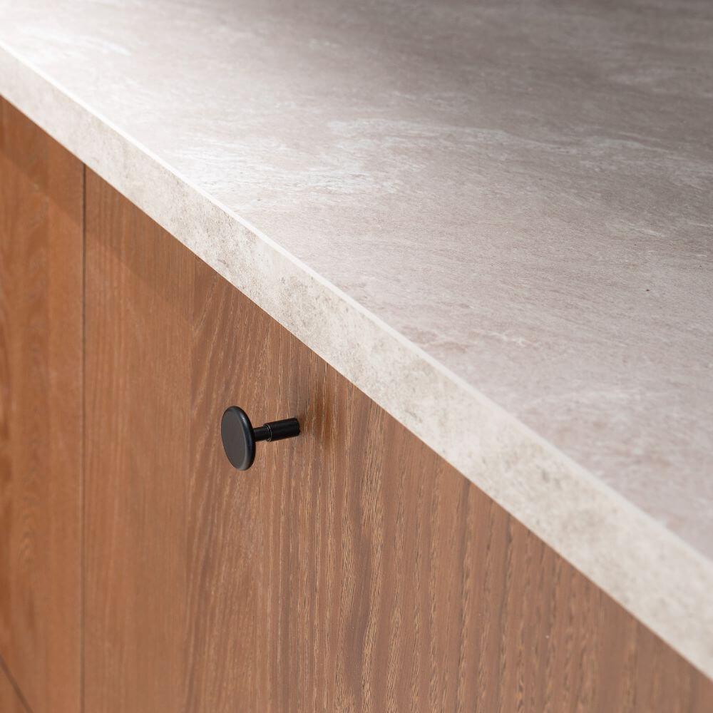 Knop Spira - Mat Sort
