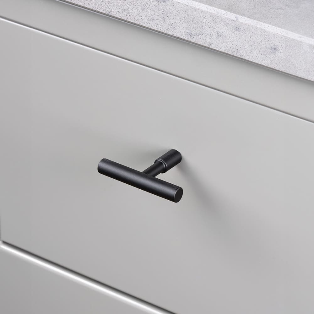 Knop T Spira - Mat Sort