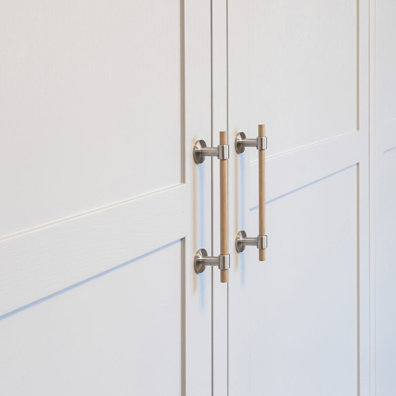 Greb Uniform - 128mm - Eg/Børstet Rustfrit