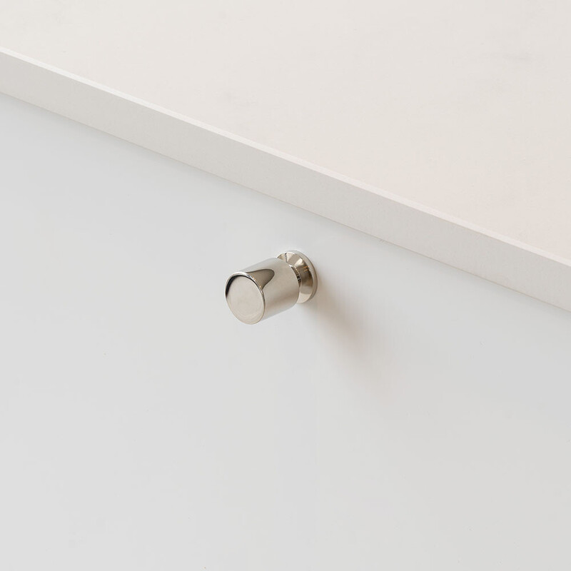 Knop Solo - 21mm - Forniklet