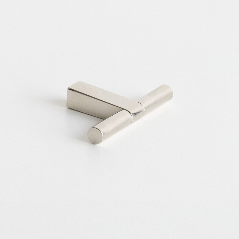 Knop T Petit - Forniklet