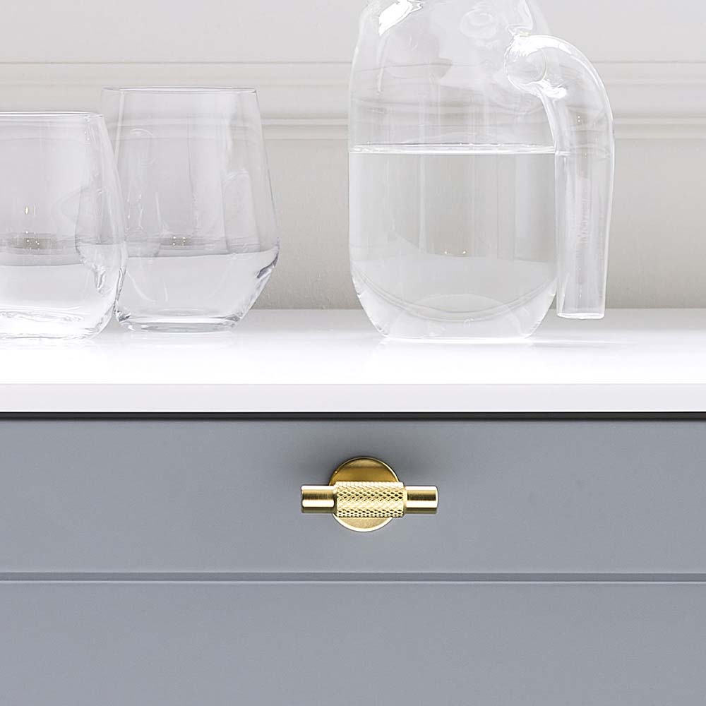 Knop T Manor - Guld