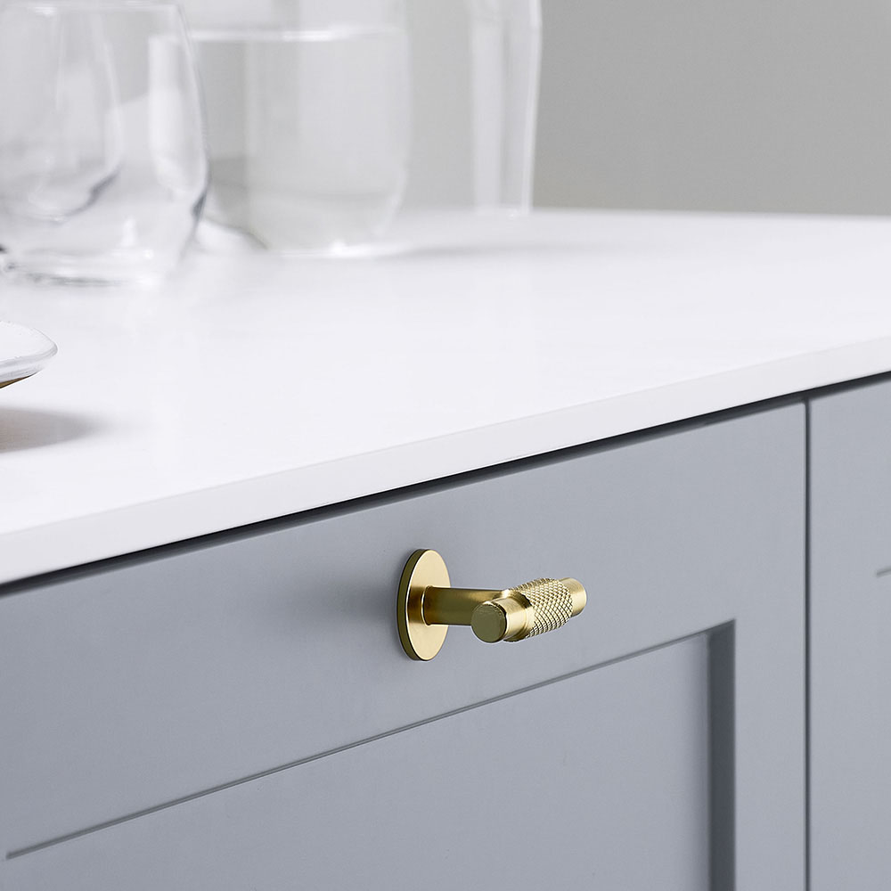 Knop T Manor - Guld