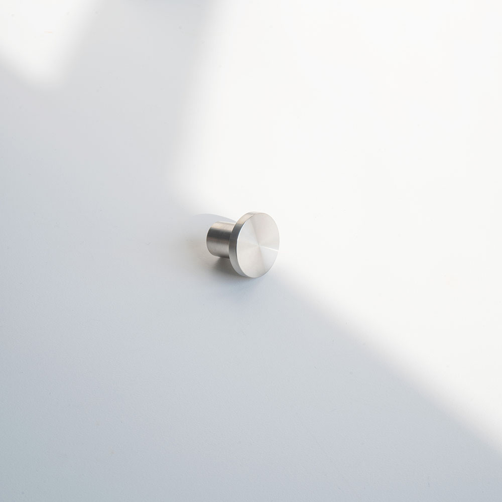 Knop SS-G - 25mm - Rustfrit Stål
