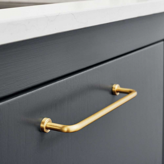 Greb Lounge - 160mm - Børstet Messing