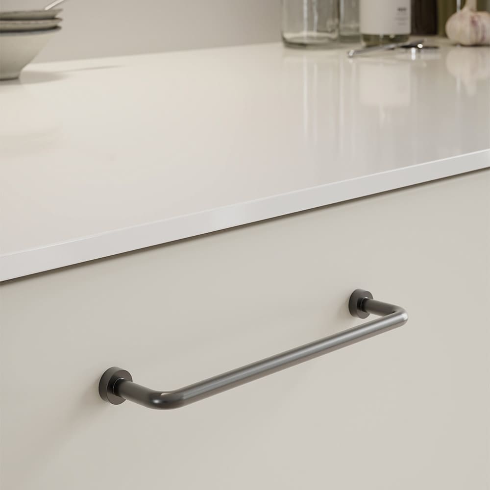 Greb Lounge - 160mm - Gunmetal