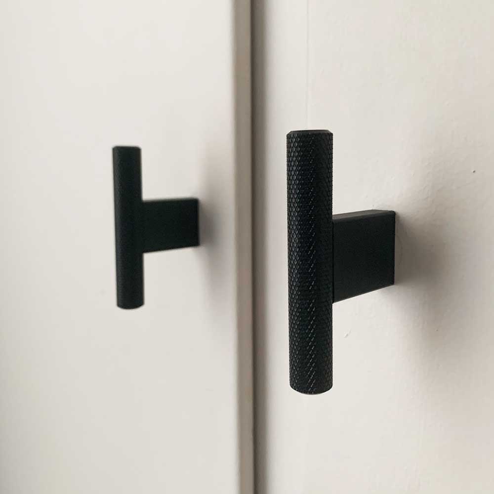 Knop T Graf Mini - Sort