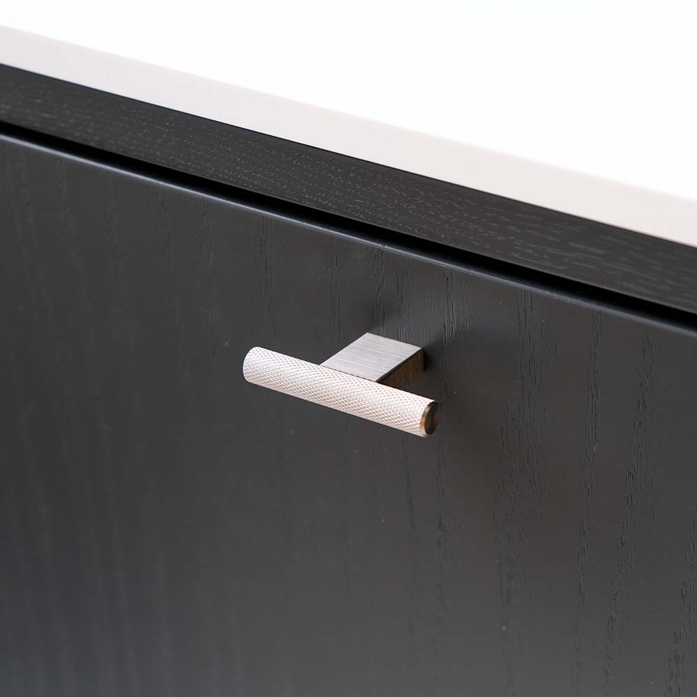 Knop T Graf Mini - Rustfrit Stål Finish