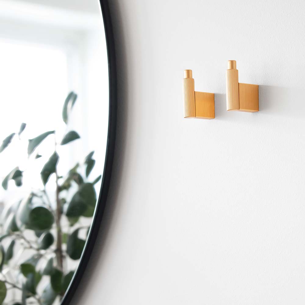 Knage Arpa - Børstet Messing