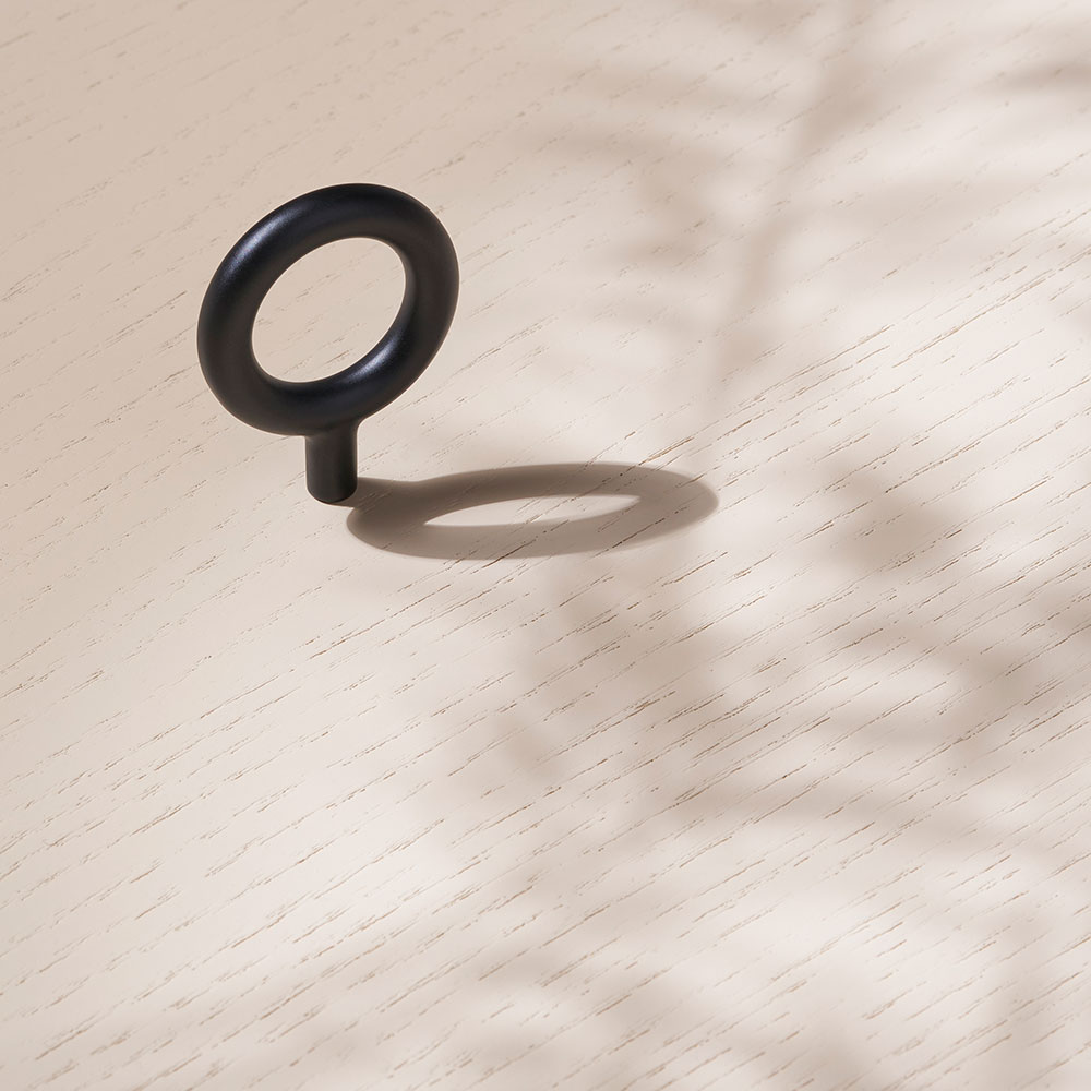 Toniton Key Knop - Sort