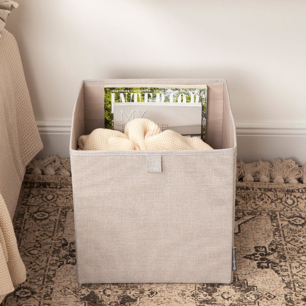 Opbevaringsboks Cube - Beige