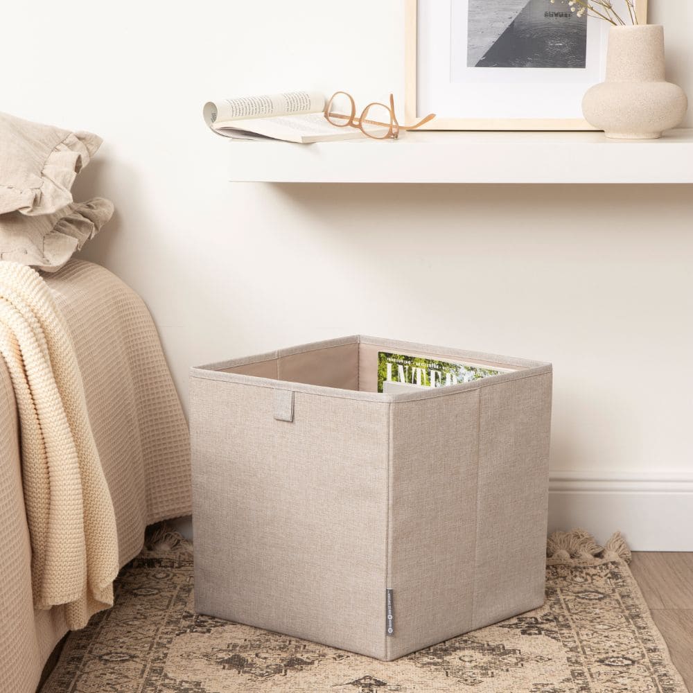 Opbevaringsboks Cube - Beige