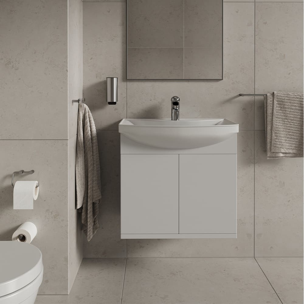 Toiletrulleholder Stay - Børstet Rustfrit Stål