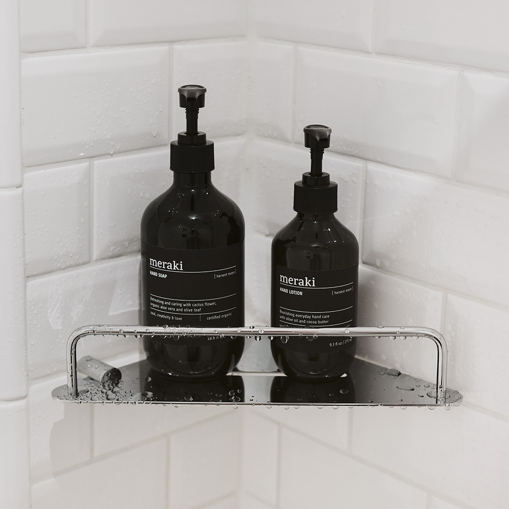 Hjørnehylde Match - Poleret Krom