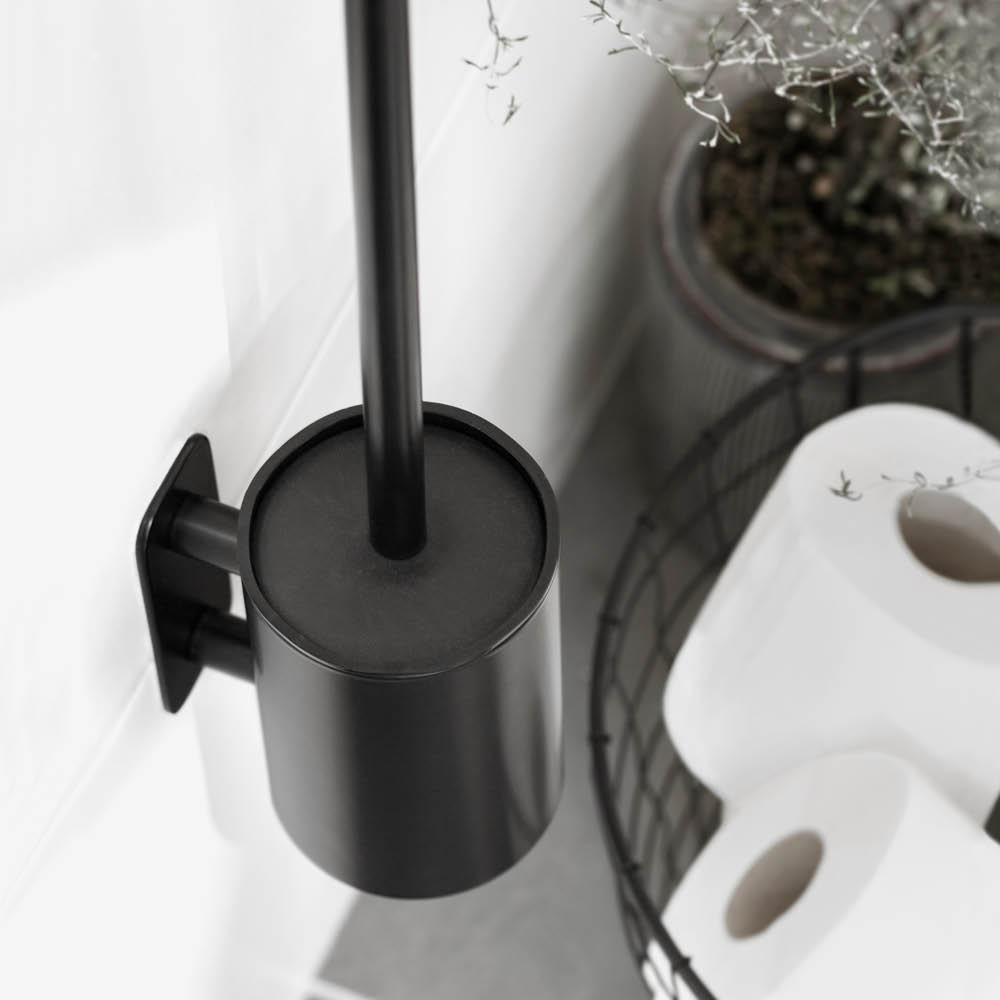 Solid Toiletbørste - Mat Sort