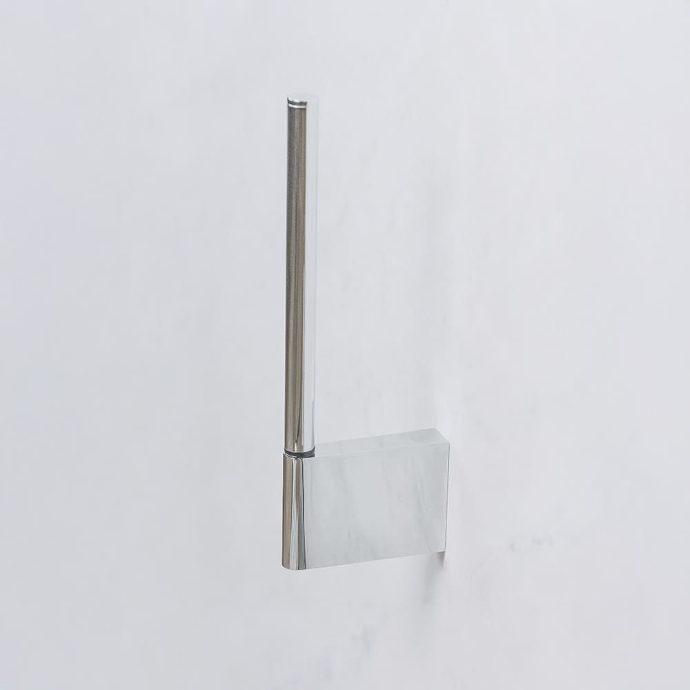 Reservpapirholder Flow - Poleret Krom