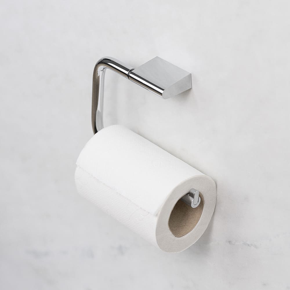 Toiletrulleholder Flow - Poleret Krom