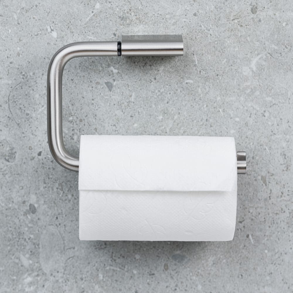 Toiletrulleholder Flow - Børstet Nikkel