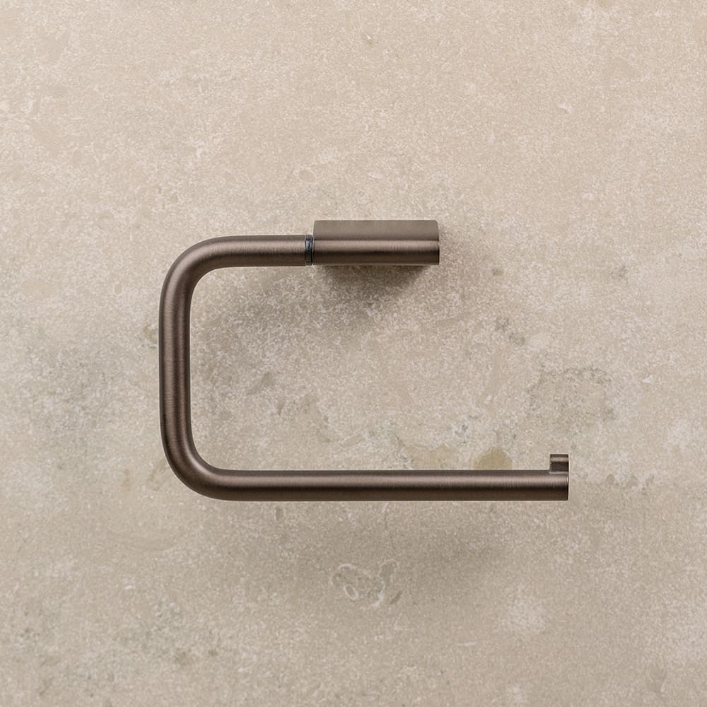 Toiletrulleholder Flow - Brunet Messing