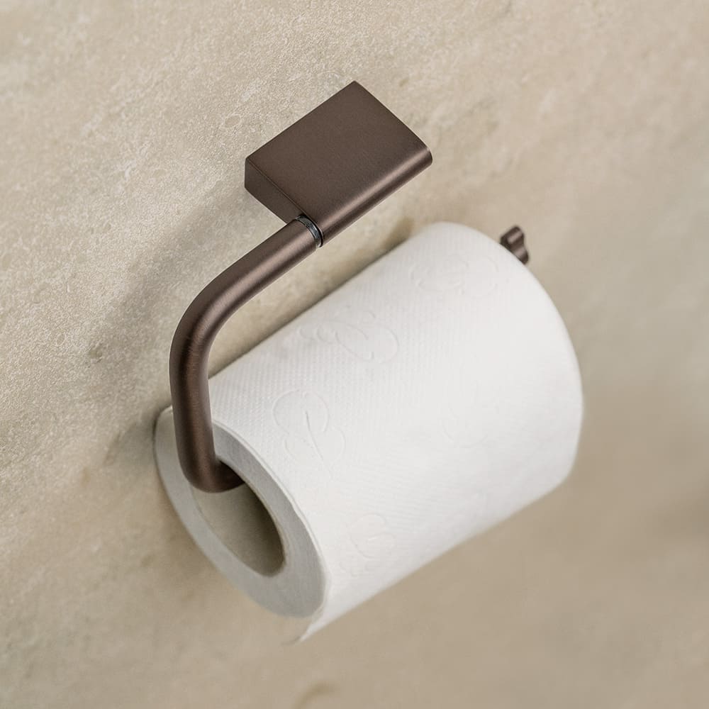 Toiletrulleholder Flow - Brunet Messing