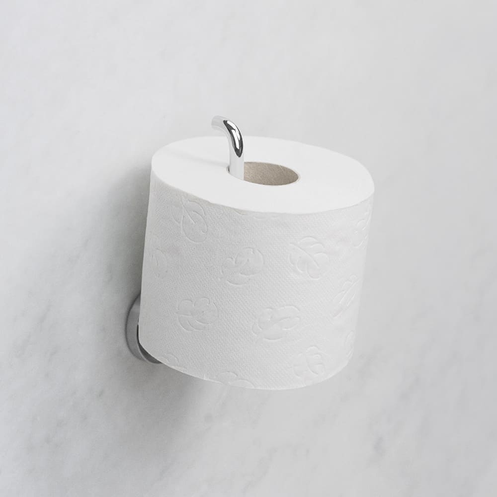 Reservpapirholder Calm - Poleret Krom