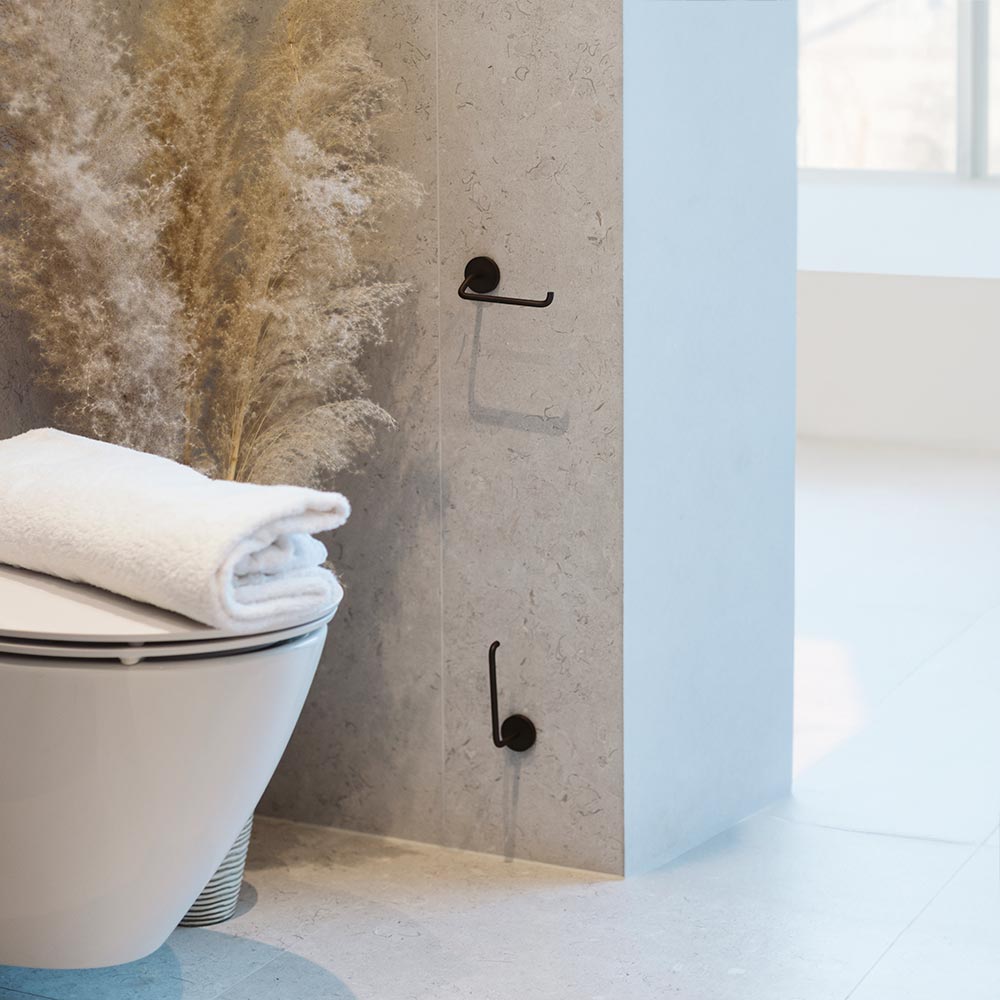 Reservpapirholder Calm - Brunet Messing