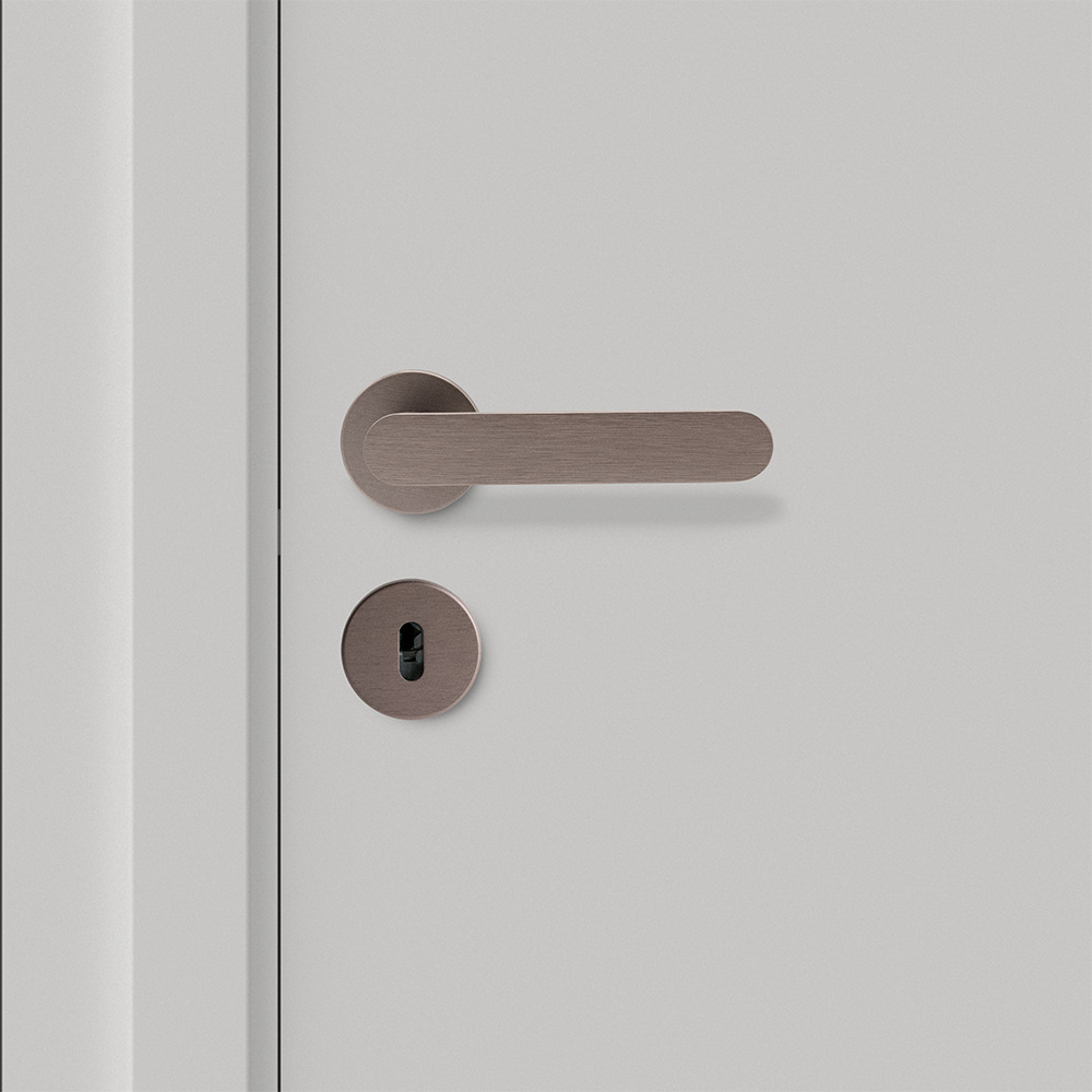 Dørhåndtag Vibe Plain - Mørk Bronze