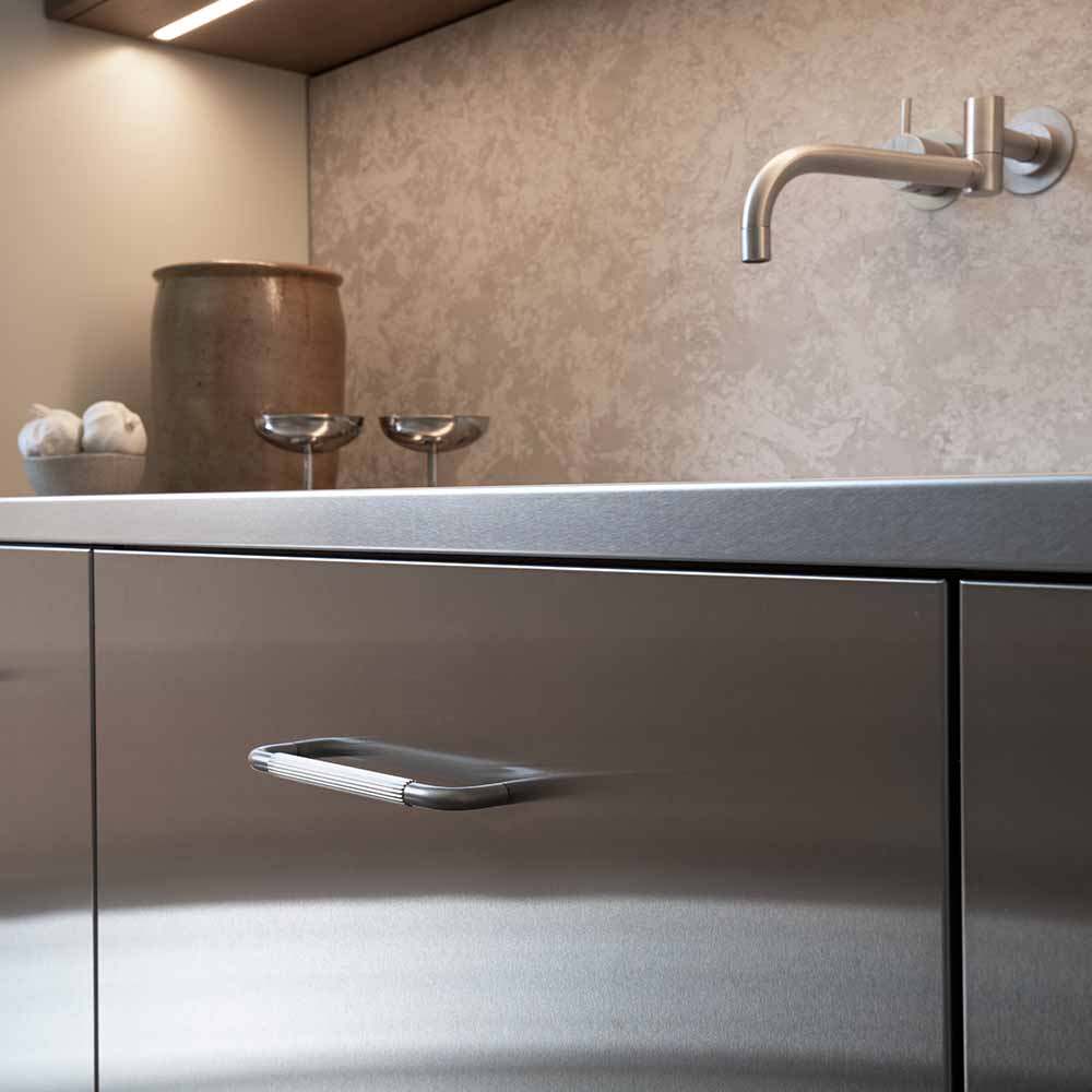 Greb Helix Stripe - Rustfrit Stål Finish
