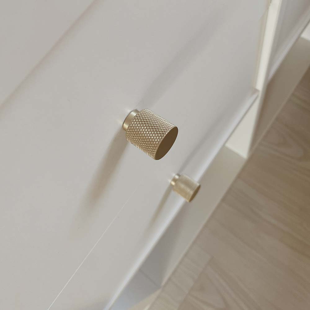 Knop Helix - Messing