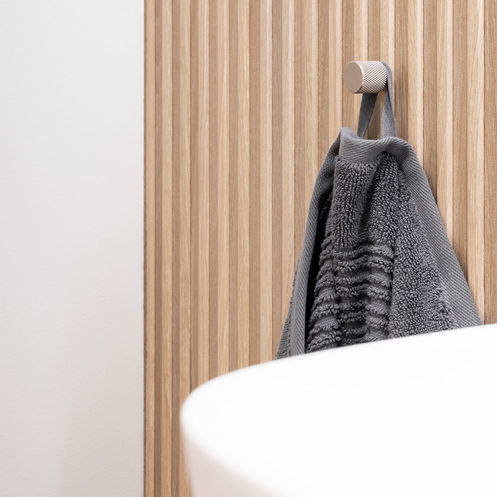 Knop Helix - Rustfrit Stål Finish