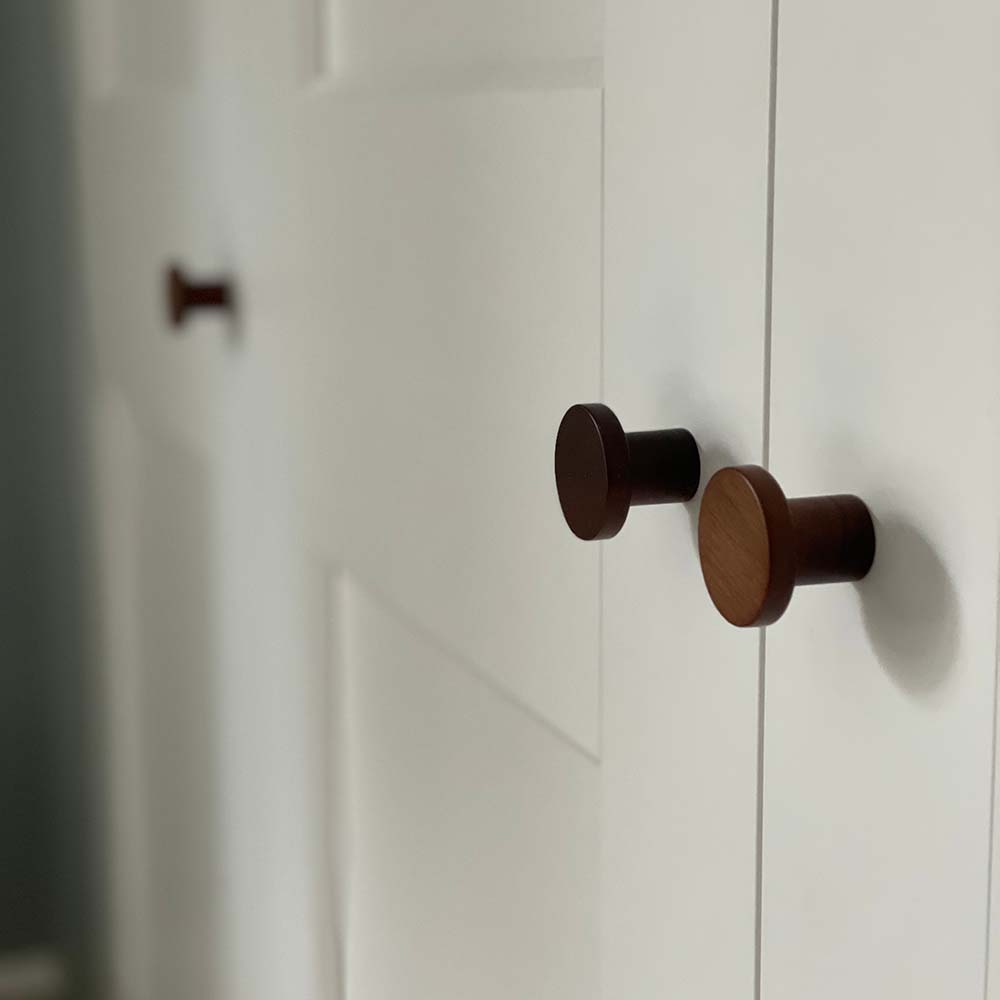 Knop Circum - Valnød