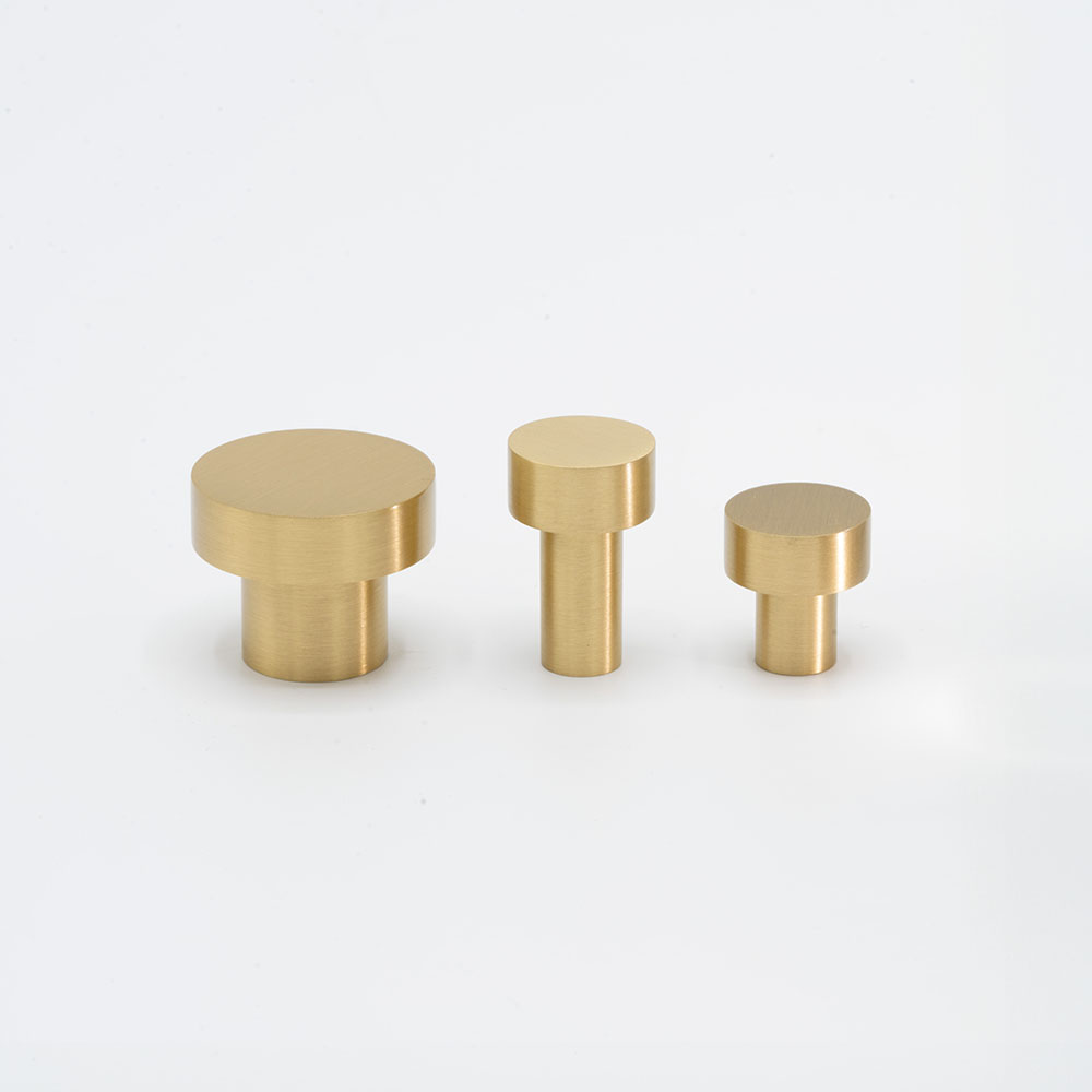 Knop Mood - Børstet Messing