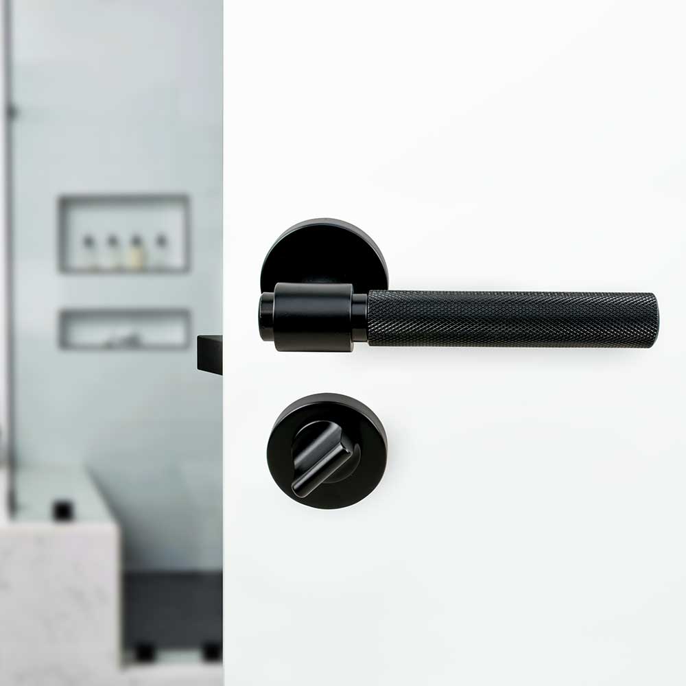 Toiletlåse R - Sort