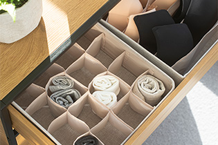 Bestikskuffe Classic i mørkegrå